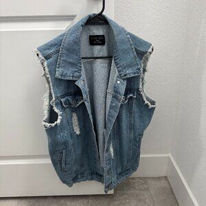 Love Tree Denim Vest
